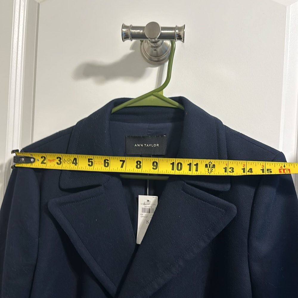 NWT Ann Taylor Pea Coat - Picture 4 of 7